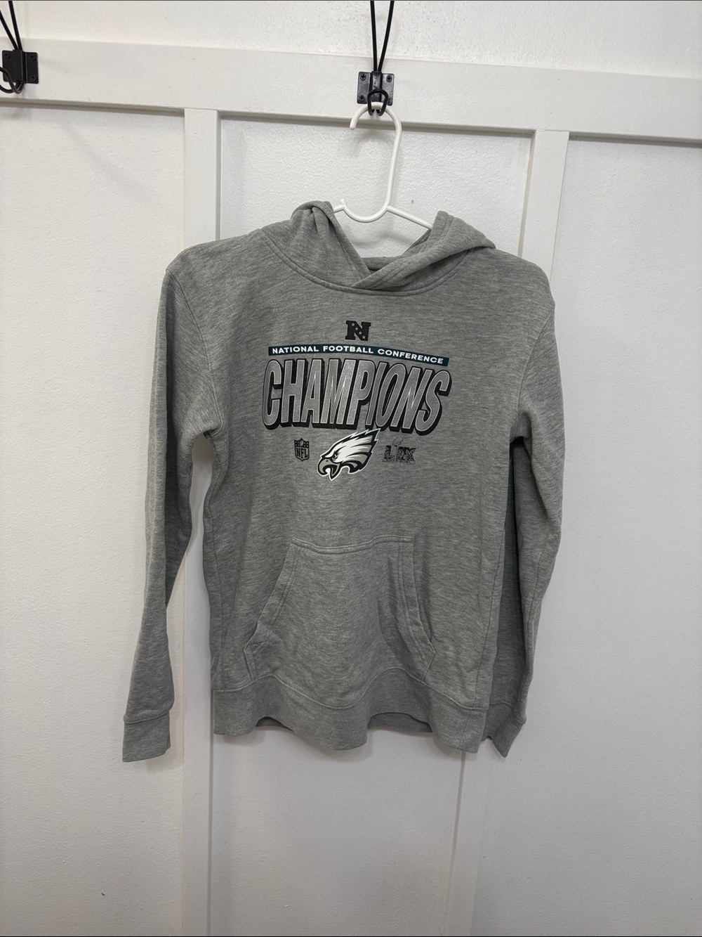 Nike eagles super nation football conference champions Super Bowl LIX kids L